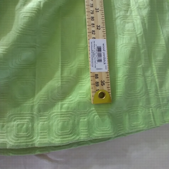 Rabbit Rabbit Rabbit Lime Green Sleeveless Dress Pleated Size 16 - Picture 5 of 7